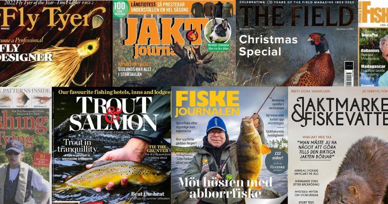Välj rätt tidning för jakt och fiske - Hela listan